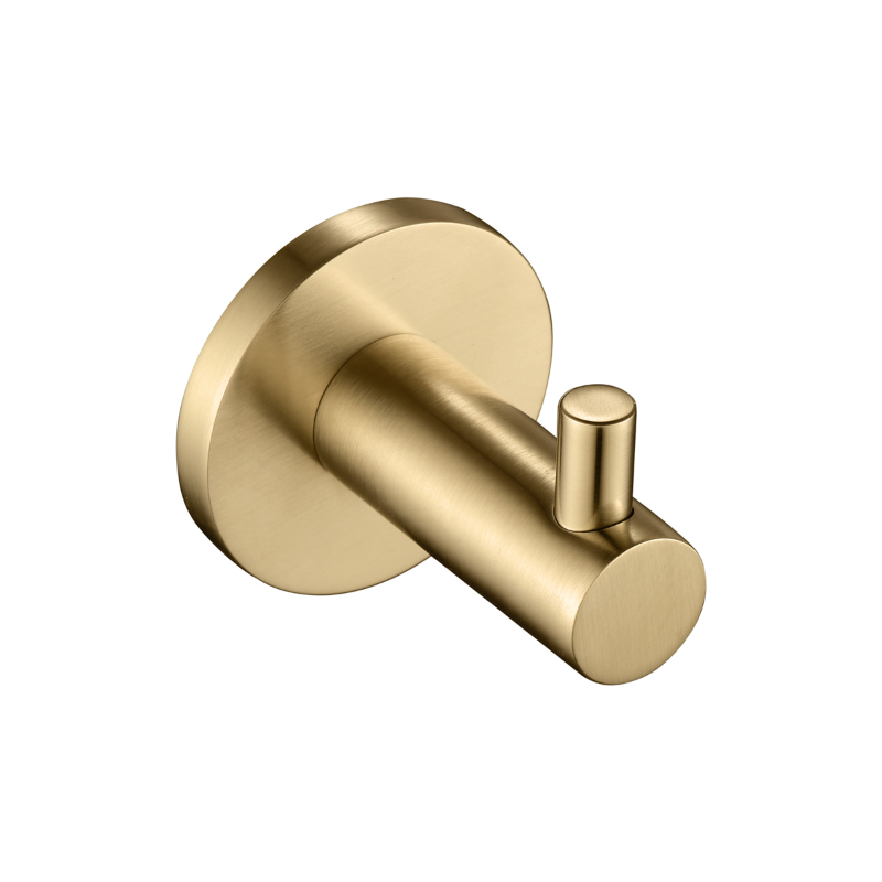 Bella Vista Robe Hook - 'Mica' Brushed Gold