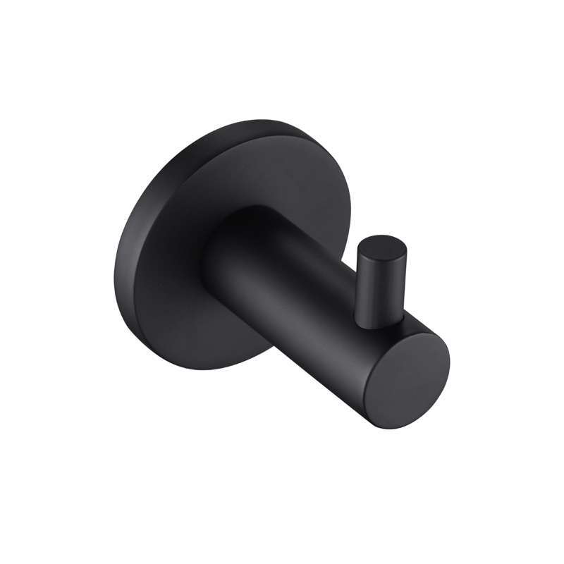 Bella Vista Robe Hook - 'Mica' Matte Black