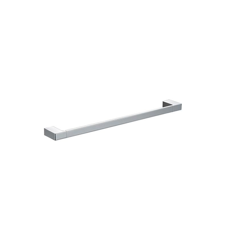 lla Vista Single Towel Rail 600mm - 'Milos' Chrome