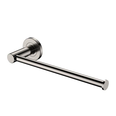 Fienza Kaya Hand Towel Rail/Roll Holder, Brushed Nickel