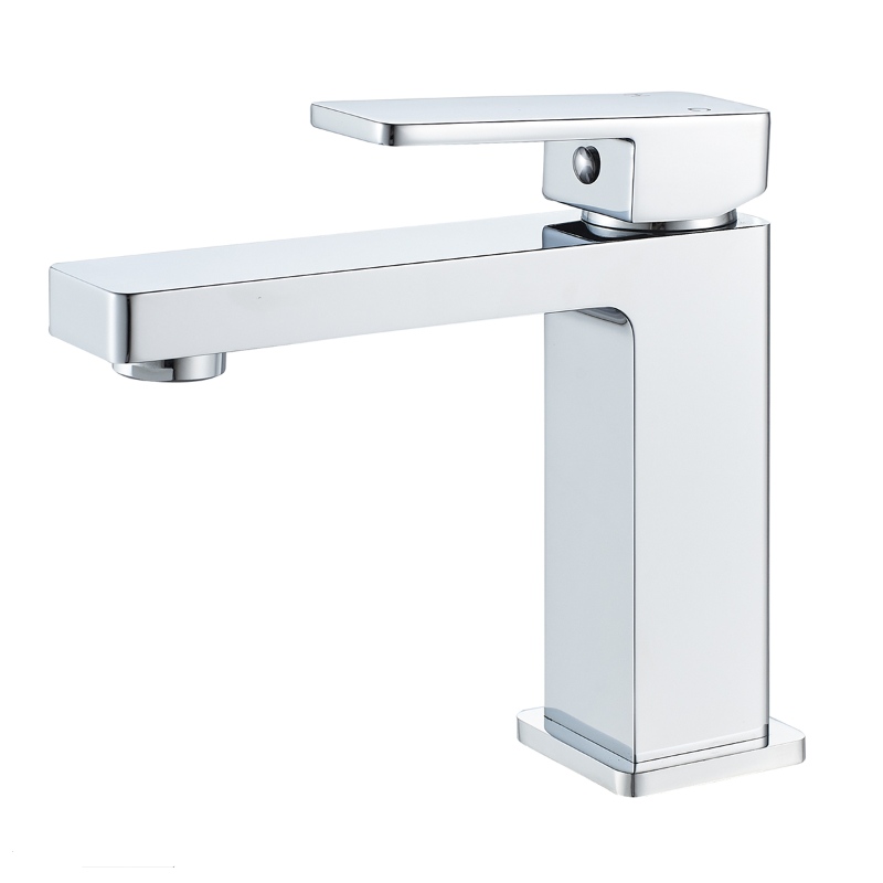 Bella Vista Basin Mixer - 'Milos' Chrome