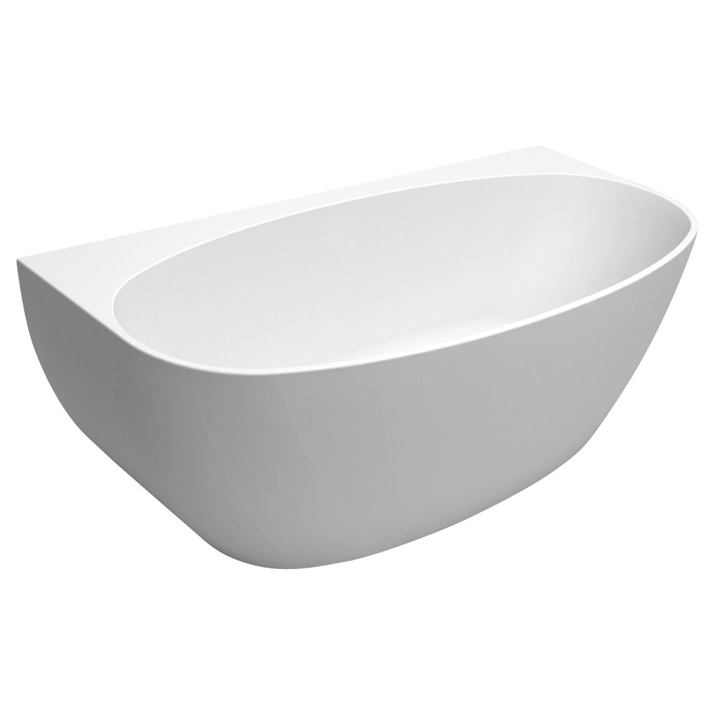 Fienza Keeto 1700mm Back-To-Wall Acrylic Bath