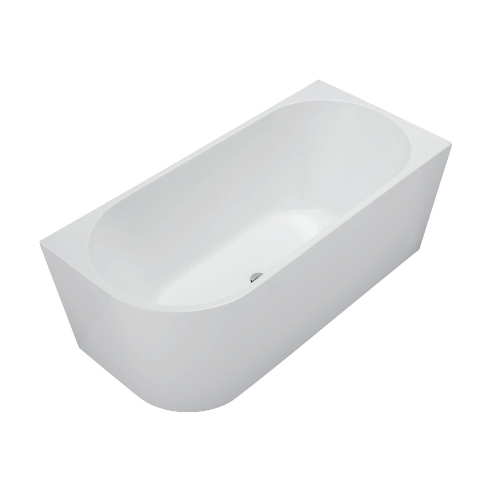 Fienza Isabella 1500mm Left-Hand Acrylic Corner Bath