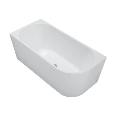 Fienza Isabella 1500mm Right-Hand Acrylic Corner Bath