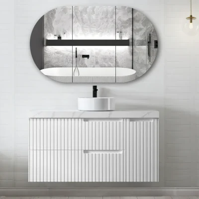 Noosa Matte White Vanity Only 1200mm